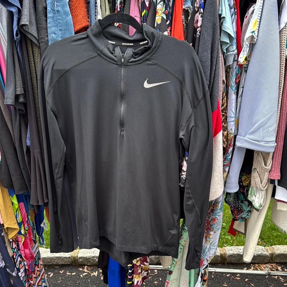 Nike Black Half-Zip Pullover